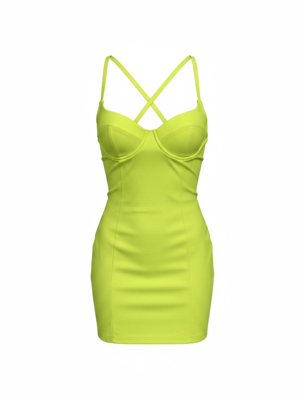 Windsor Women's Neon Yellow Dress